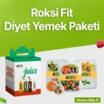 5 Öğünden (3 ana 2 ara öğün) Oluşan Zayıflama Fit Paketi